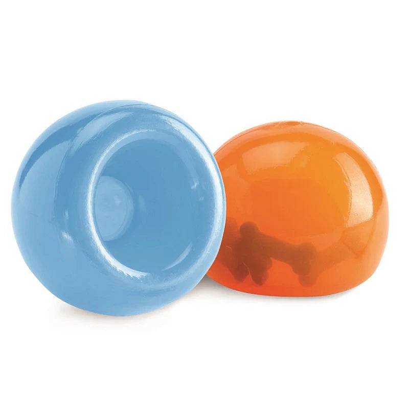 Planet Dog Orbee Tuff Lil' Snoop – Intelligentes Hundespielzeug zur Förderung des Denkvermögens mit Leckerli-Öffnung und frischem Minzöl-Aroma.