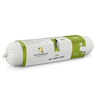 Ritzenberger Bio Hundenassfutter Ente mit Amaranth – Getreidefreies Bio-Menü mit hochwertigem Entenfleisch, Innereien, Amaranth und Bio-Gemüse für ernährungssensible Hunde.