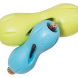 West Paw Zogoflex Qwizl Kaustange – robustes und langlebiges Kauspielzeug für Hunde, das Zähne und Zahnfleisch schont, aus ungiftigem, BPA-freiem Material, mit Leckerli-Fach für langanhaltenden Kau- und Spielspaß.