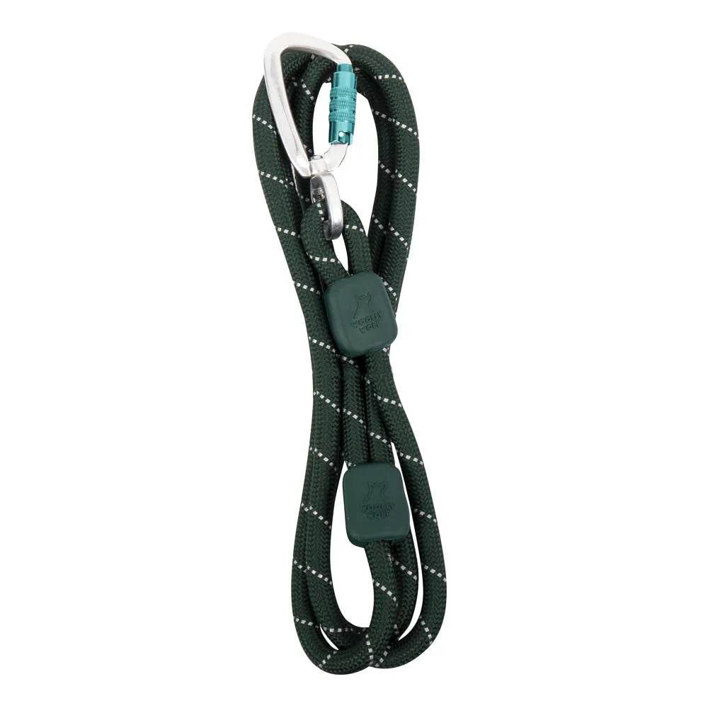 Woolly Wolf Führleine Rope – Nachhaltige und strapazierfähige Hundeleine aus 100% recyceltem Polyester (RPET), mit reflektierendem Streifen für Sicherheit und leichtem Aluminium-Karabiner.